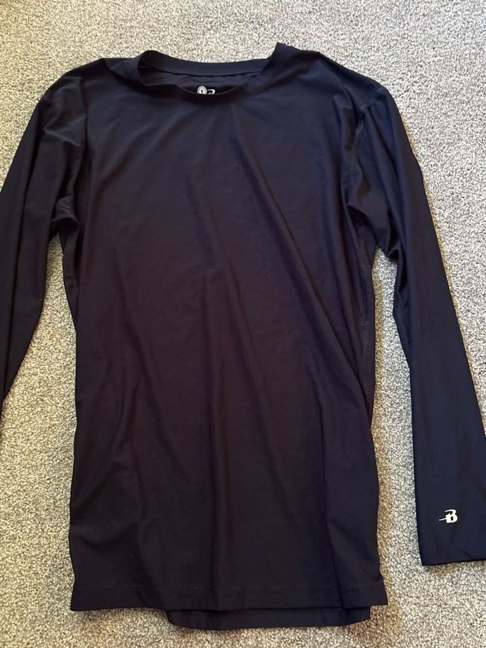 Badger Sport Women’s Navy Blue Long Sleeve Athletic Tee